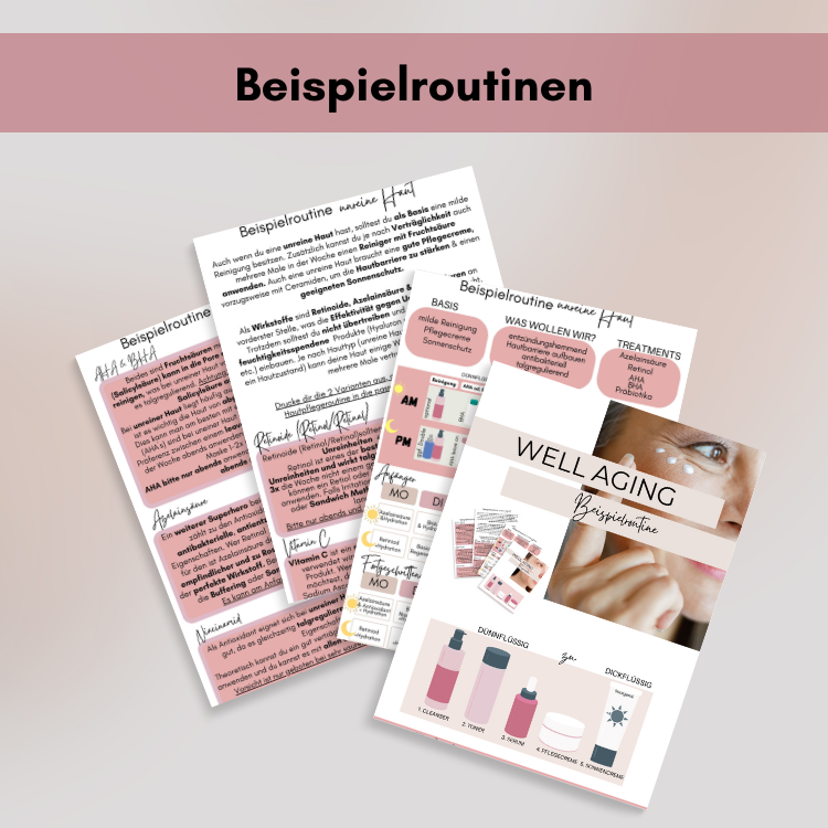 Hautpflege E-Guide - Auswählen, Kombinieren und Schichten von Wirkstoffen