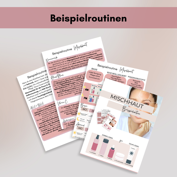 Hautpflege E-Guide - Auswählen, Kombinieren und Schichten von Wirkstoffen