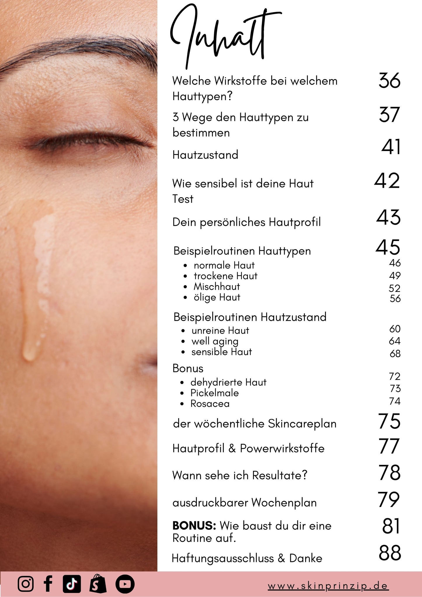 Hautpflege E-Guide - Auswählen, Kombinieren und Schichten von Wirkstoffen