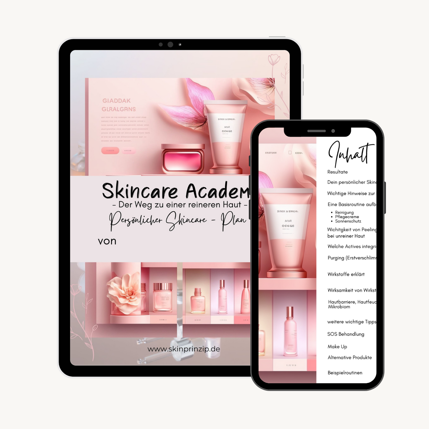 Skincare Academy Guide + Individuelle Hautpflegeberatung für unreine Haut