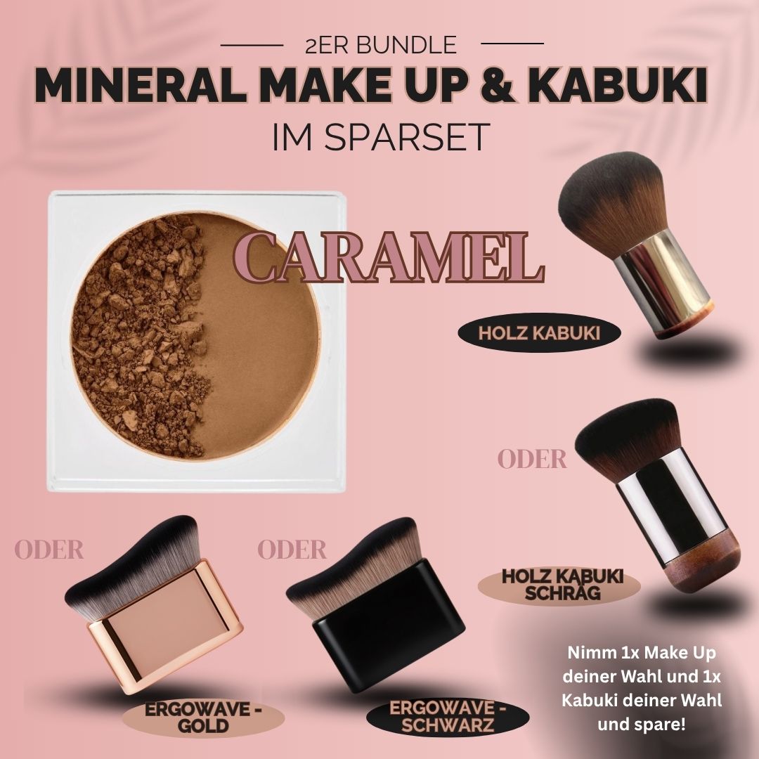💕 2er Bundle --> Mineral Make-Up & Kabuki Brush