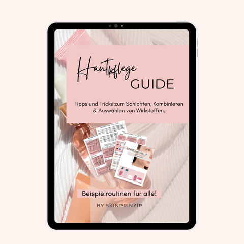 Hautpflege E-Guide - Auswählen, Kombinieren und Schichten von Wirkstoffen