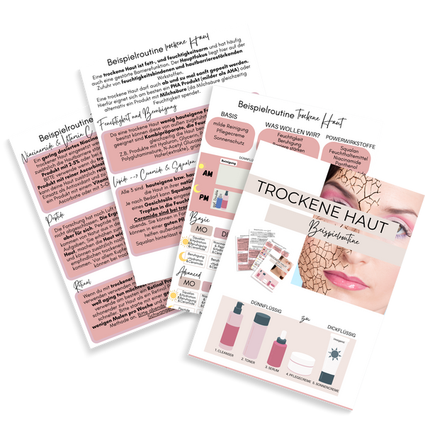 Druckversion vom Hautpflegeguide - Auswählen, Kombinieren und Schichten von Wirkstoffen