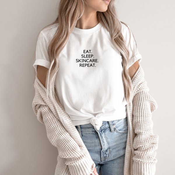 Eat. sleep. skincare. repeat T-Shirt