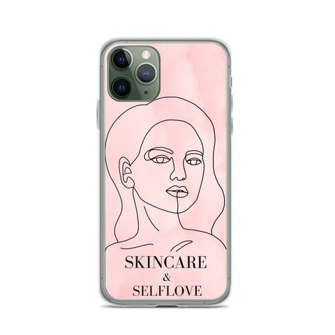 Skincare & Selflove iPhone Handyhülle