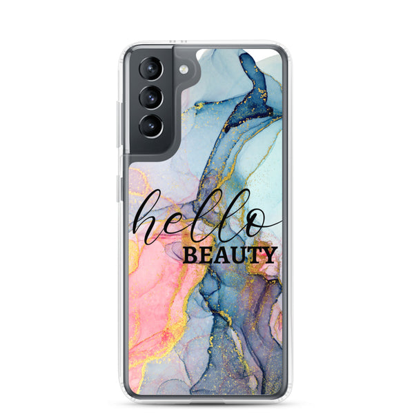 Hello Beauty - Samsung-Handyhülle
