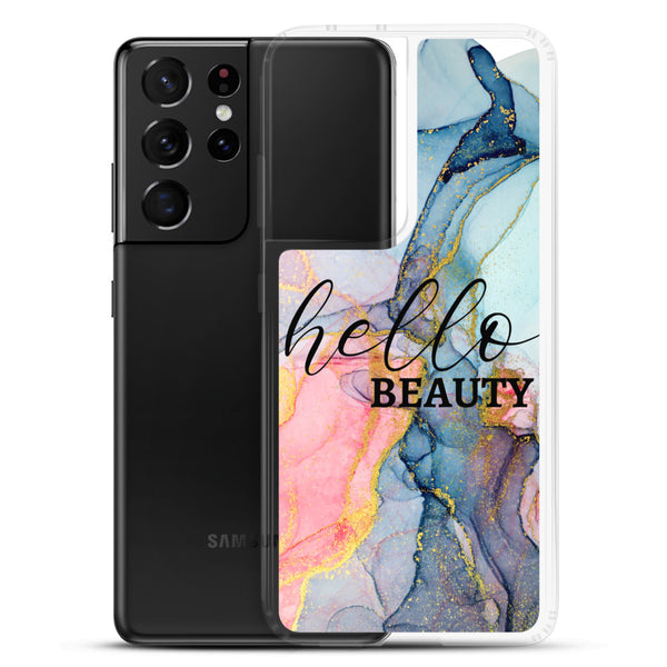 Hello Beauty - Samsung-Handyhülle