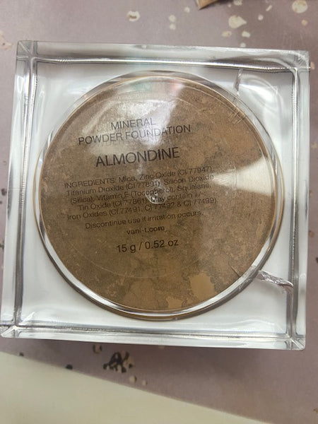 VANI-T Mineral Make Up Puder - ALMONDINE 15g