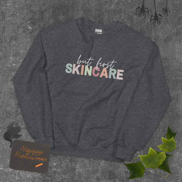 Pullover - but first Skincare