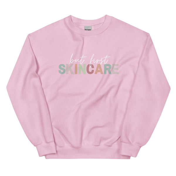 Pullover - but first Skincare