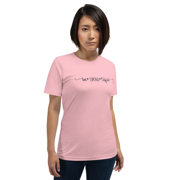 be YOU tiful Selbstliebe T-Shirt für Frauen
