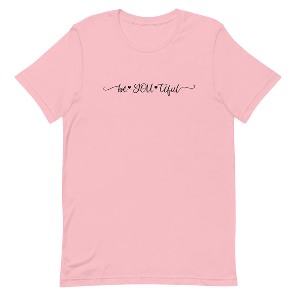 be YOU tiful Selbstliebe T-Shirt für Frauen